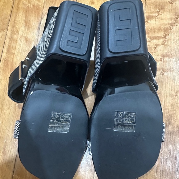 United Nude Black and Silver Architectural Sandals New Never Worn - Picture 8 of 8